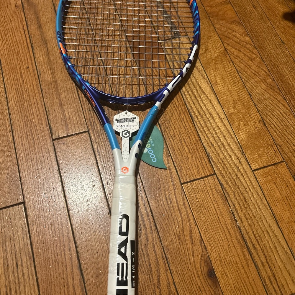 Head Blue and White Outdoor Tennis Racquet